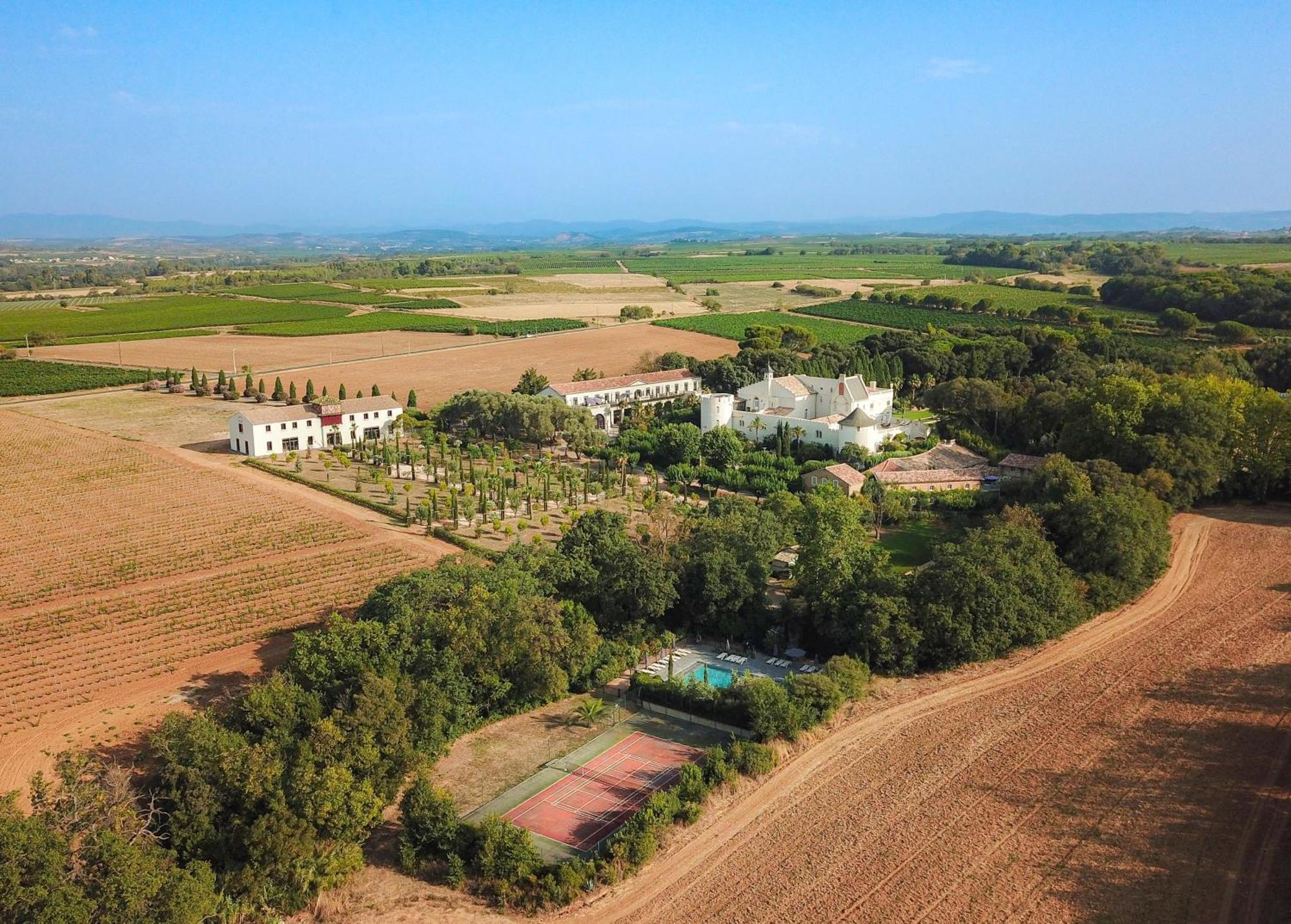 Chateau Hermitage De Combas Aparthotel Servian Luaran gambar